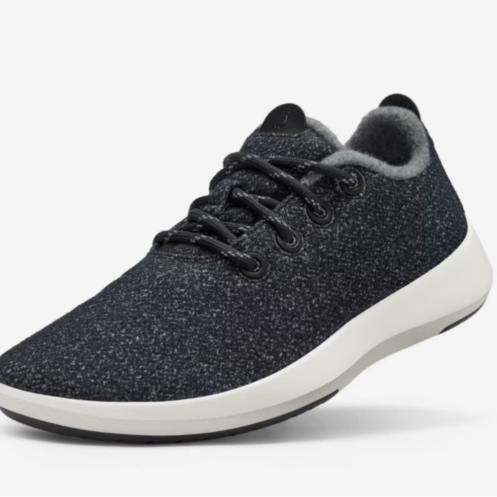 Allbirds Dark Charcoal Wool Runner Sneakers size 8